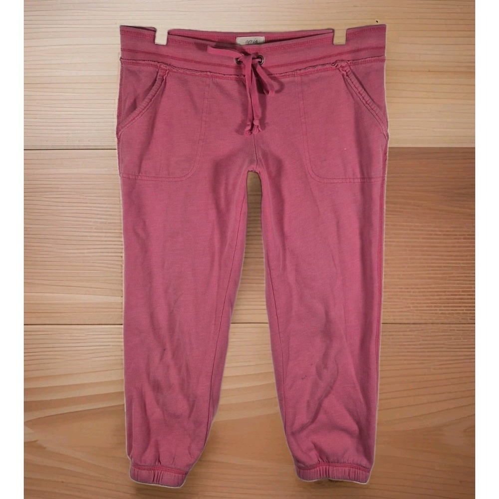 2000s Y2k Aerie American Eagle Y2K Pink Cropped Sweatpants Capri Medium